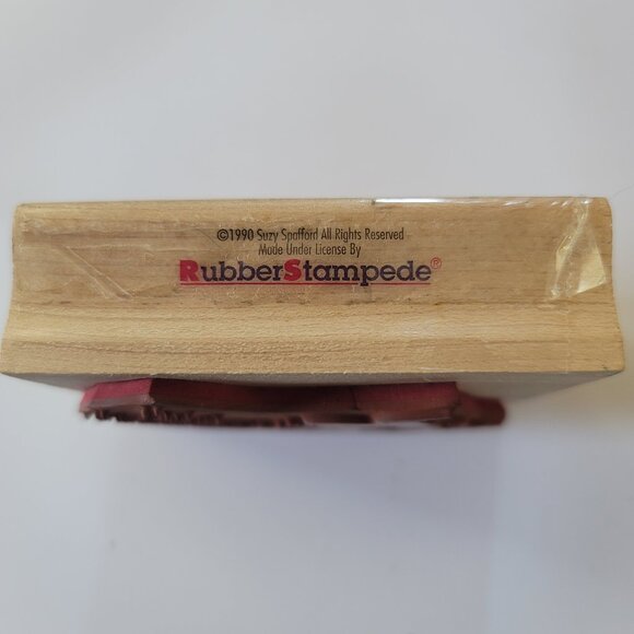 Vintage Rubber Stampede Rubber Stamp Suzy's Zoo The Duck Fairy - Picture 4 of 8